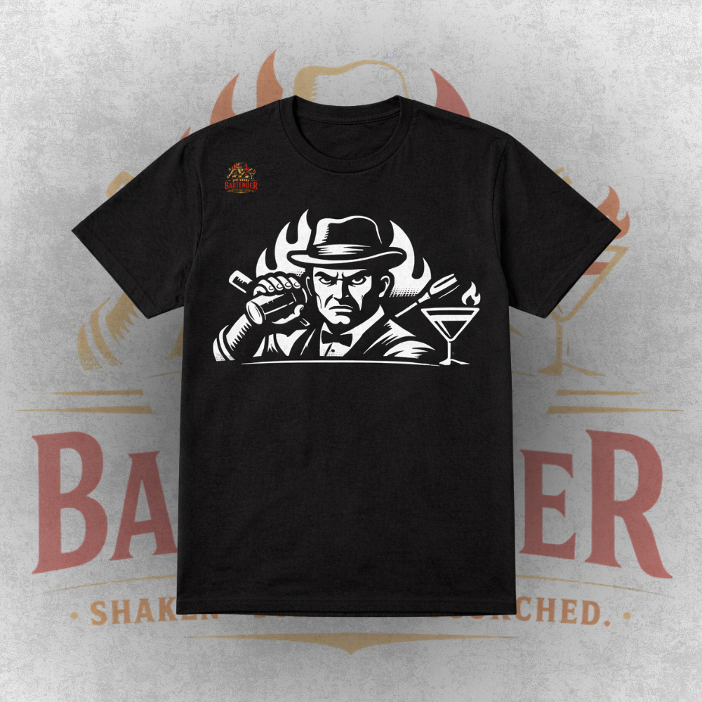 The Angry Bartender Icon Tee