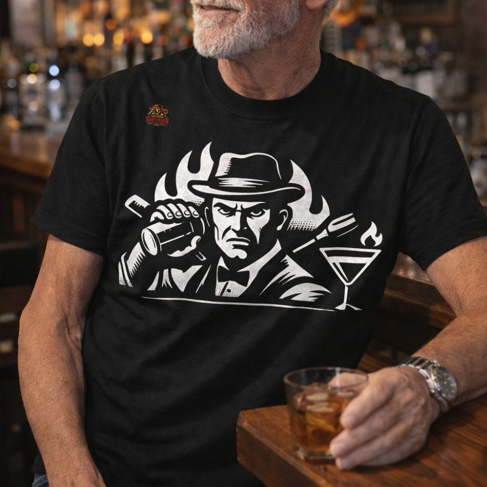 The Angry Bartender Icon Tee