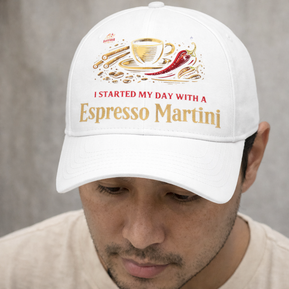 Espresso Martini Cap – White Edition