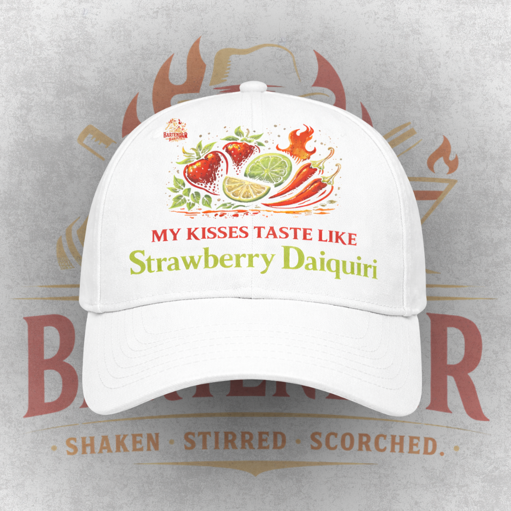 Strawberry Daiquiri Cap – White Edition