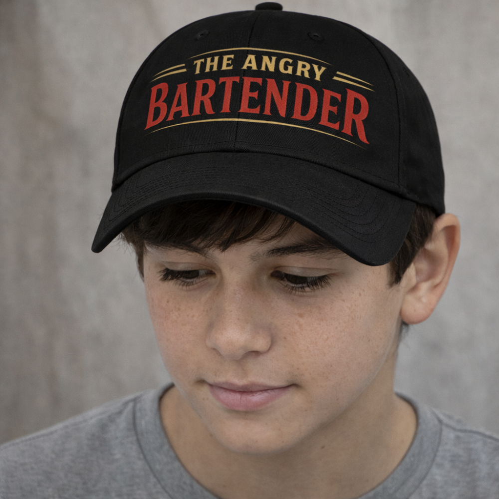 The Angry Bartender Classic Logo Cap
