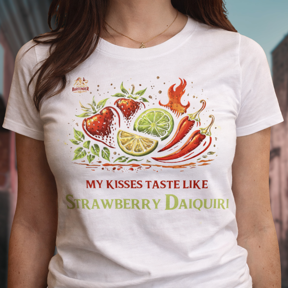 My Kisses Taste Like Strawberry Daiquiri Tee